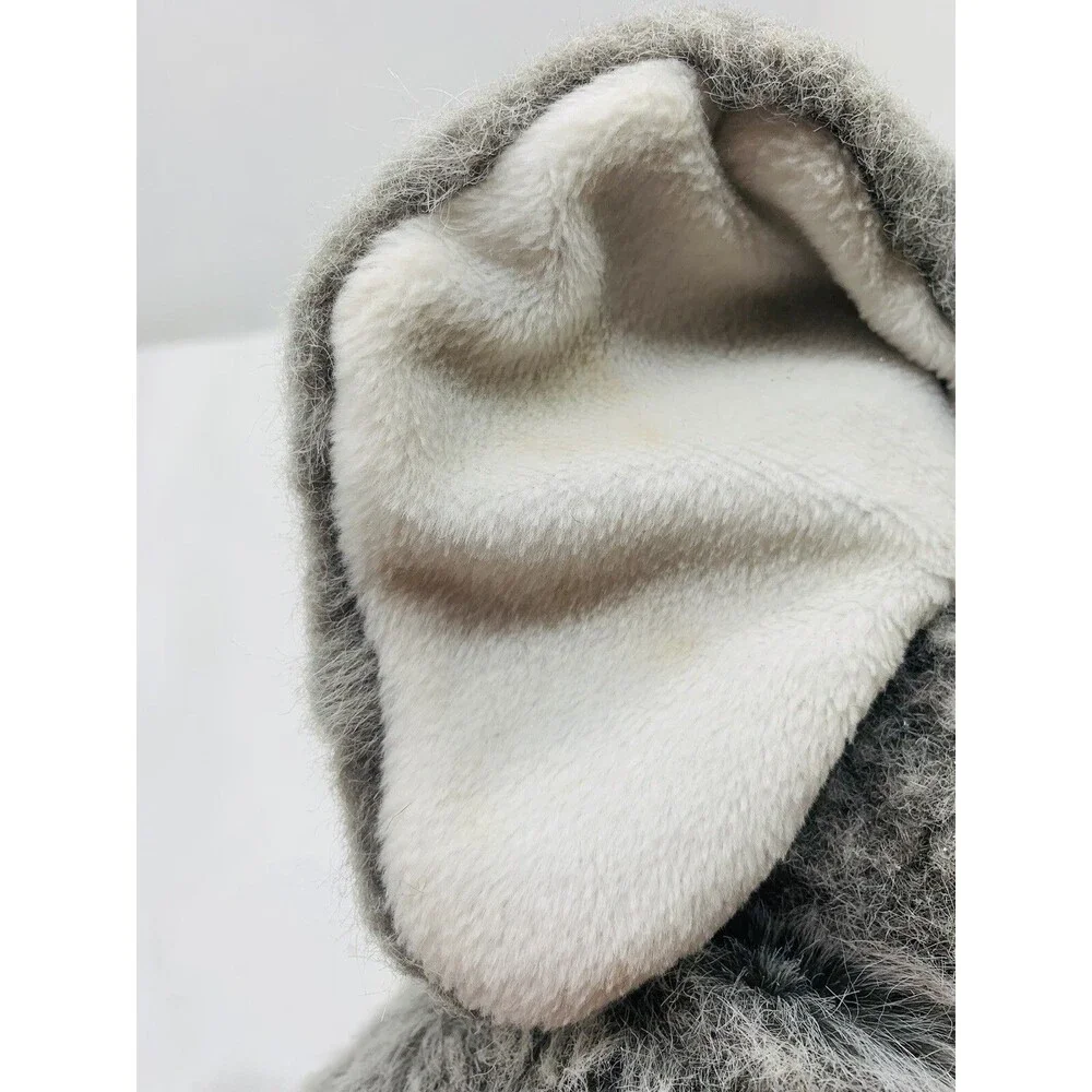 BUILD A BEAR VINTAGE 1997 PLUSH GREY ELEPHANT W/ TUSKS 17